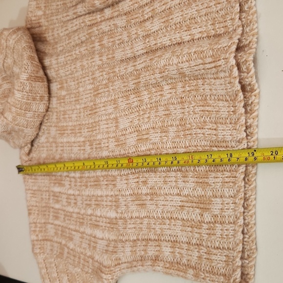 Urban Outfitters Womens Sweater size S P Turtleneck Knit Ribbed Cropped Thick - Picture 7 of 9